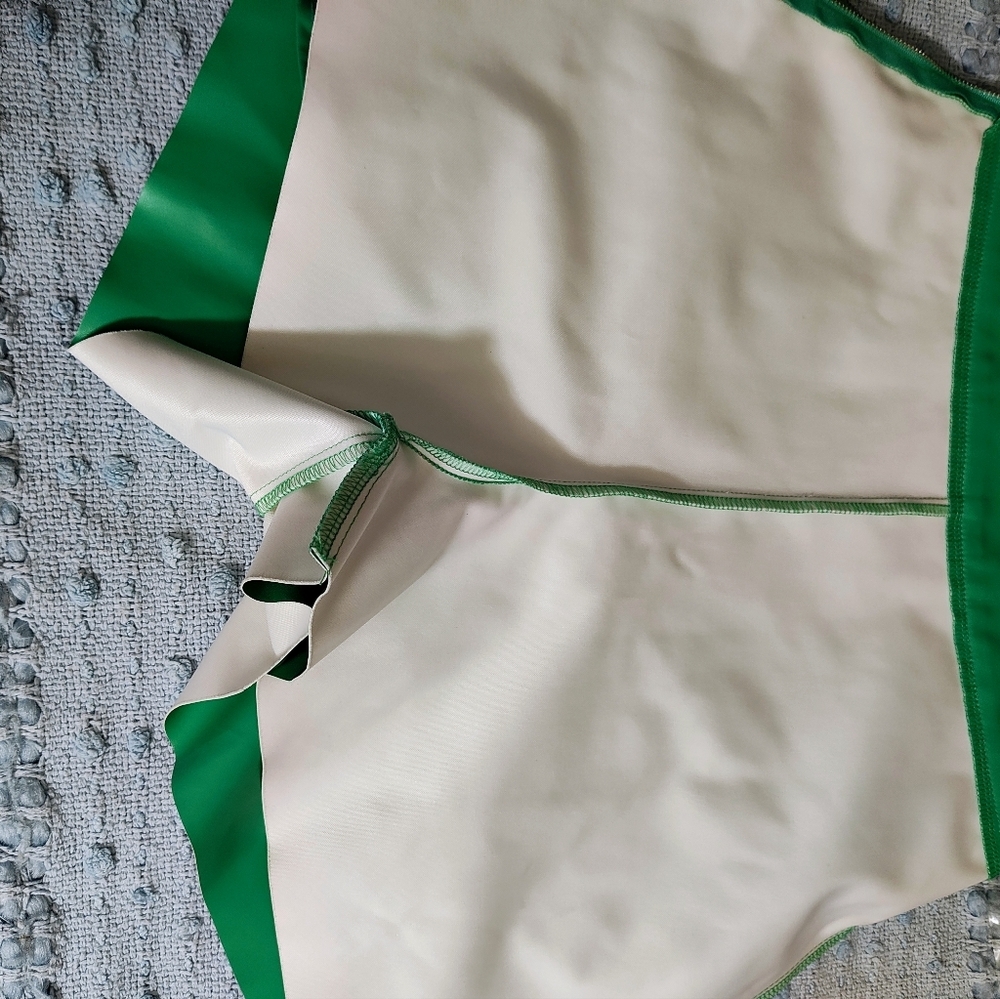 Green Ruffled Women's Skirt - Picture 11 of 13